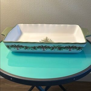 Christopher Radko Holiday Celebrations Baking Dish